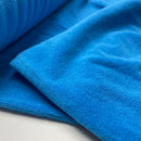 Kurzfloorfrottee Frottee uni türkis blau