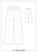 Papierschnittmuster Kibadoo Uda weite Jogginghose