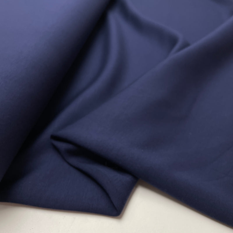 Scuba Sweat Stoff blau