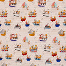 Swafing Nils Jersey Stoff Kinderprint Boote Streifen