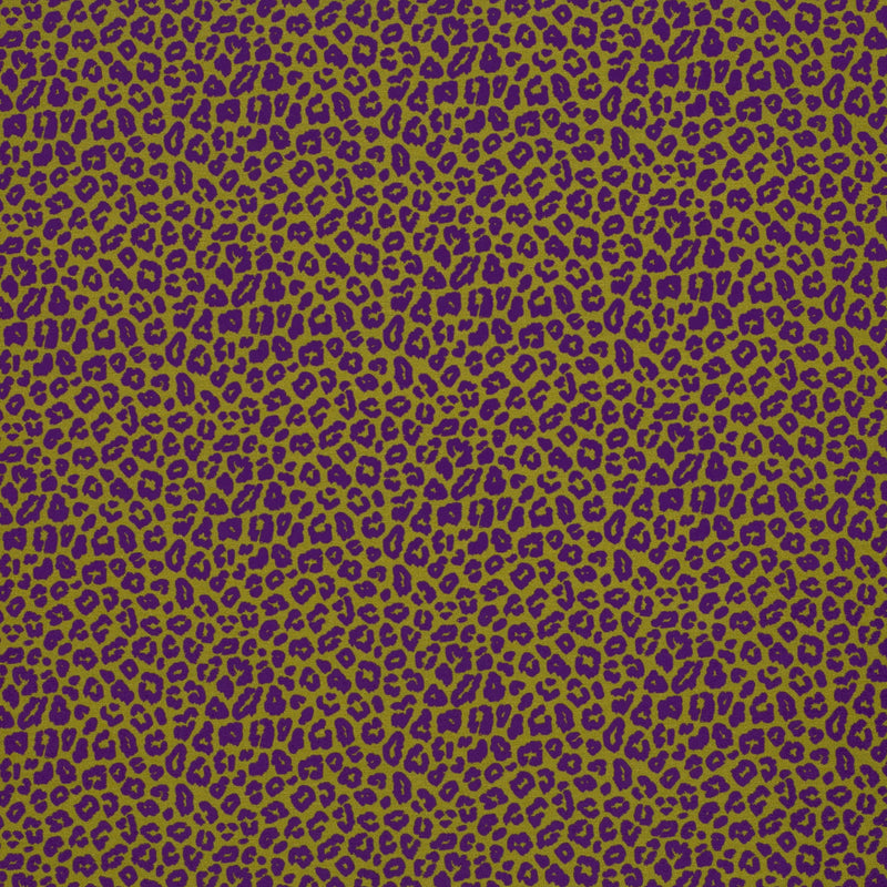 Swafing Cleopatra Jersey Stoff Leo Animalprint lila