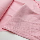 Swafing Jenke Musselin Stoff Double Gauze Baumwolle rosa