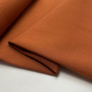 Romanit Jersey Stoff uni rostfarben