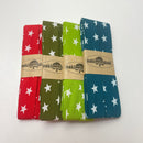 Schrägband Baumwolle Sterne