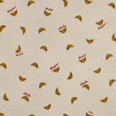 Jennifer  Bouron Rippjersey Stoff Muster Croissant