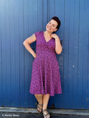 Swafing Happy Leo Jersey Stoff by Cherrypicking blau pink