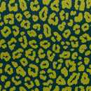 Swafing Cleopatra Jersey Stoff Leo Animalprint grün