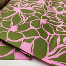 Nerida Hansen Cotton Satin Baumwolle Blumen rosa