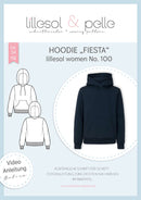 Papierschnittmuster Lillesol & Pelle Hoodie Fiesta No. 100