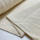 Fibre Mood Kord Stoff weiß