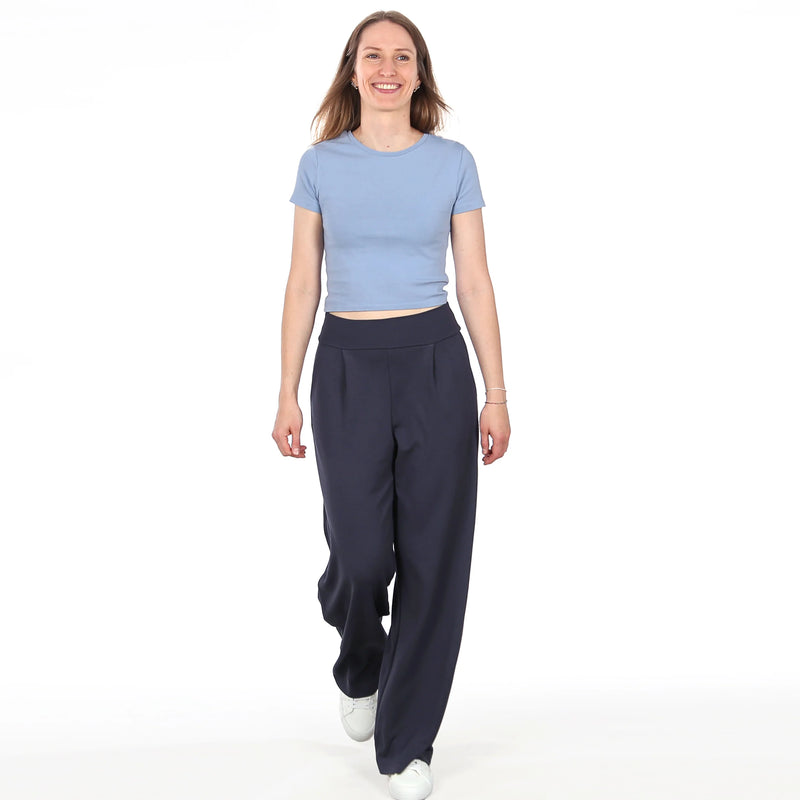 Papierschnittmuster Studio Schnittreif Hose Frau Adda