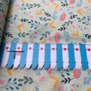 Swafing Spring Baumwolle Stoff Blumen hellgrün