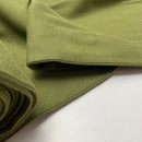 Fibre Mood Bündchen Stoff uni grün oliv