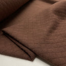 Stepper Sweat Stoff uni dunkelbraun