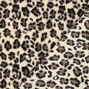 Teddy Plüsch Stoff Jackenstoff Leo beige