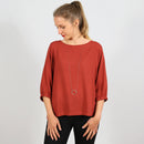 Papierschnittmuster Studio Schnittreif Bluse Frau Holly