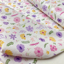 Swafing Happy Spring Baumwolle Stoff Blumen weiß