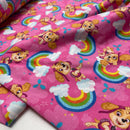 Swafing Paw Patrol  Jersey Stoff rosa