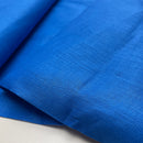 Emilio Leichter Leinen Webware Stoff uni blau