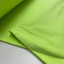 Bündchen Stoff uni neongrün