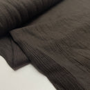 Fibre Mood Crash Tencel Stoff Webware dunkelbraun