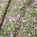 Nerida Hansen Cotton Satin Baumwolle Blumen rosa