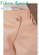 Fibre Mood Baumwoll Twill Stoff uni peach