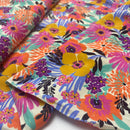 Swafing Julia Viskose Stoff Blumen bunt