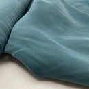 Viskose Cupro Touch Twill Stoff Webware uni petrol