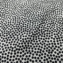 Swafing Dotty Baumwolle Stoff Punkte grau schwarz
