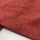 Ramie Twill Leinen Stoff Webware rostbraun