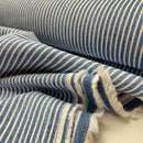 Swafing Emden Jeans Baumwolle Webware Stoff blau