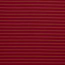 Jersey Stoff Streifen Swafing Isa rot orange
