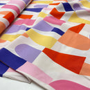 Nerida Hansen Ecovero Stoff Muster bunt