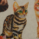 Swafing Ulli Canvas Stoff Katzen