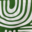 Mind the Maker Baumwoll Leinen Stoff Over the Rainbow grün