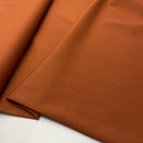Romanit Jersey Stoff uni rostfarben