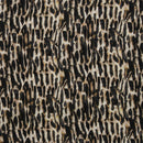 Swafing Vivien Viskose Stoff Leo Muster schwarz beige