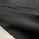 Satin Stretch Stoff uni schwarz