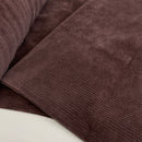 Swafing Juna Sweat Cord Stoff mit Elasthan braun
