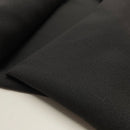 Toptex schwerer  Viskose Crepe Stoff mit Elastan schwarz