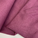 Fibre Mood Heavy Sweat Stoff uni altrosa beere