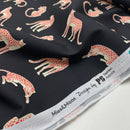 Mies & Moos Cotton Baumwolle Leopard schwarz