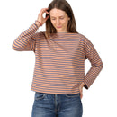 Papierschnittmuster Shirt mit U-Boot Ausschnitt Frau LARA