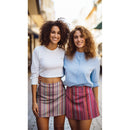 Mexiko Jacquard Webware Stoff blau