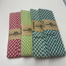 Schrägband Baumwolle kariert