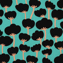 Nerida Hansen Ecovero Stoff Viskose Blumen mint