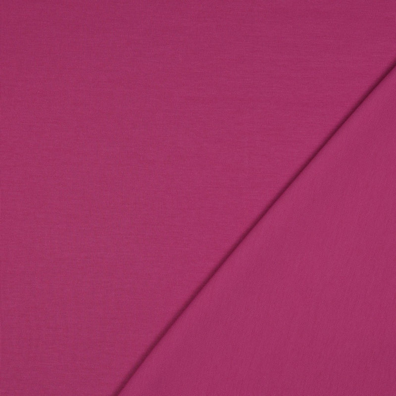Cotton Interlock Jersey Stoff pink