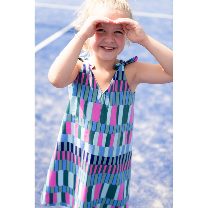 Viskose Baumwoll Stoff Webware Muster grün