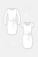 Papierschnittmuster Pattydoo Amelie Knotenkleid